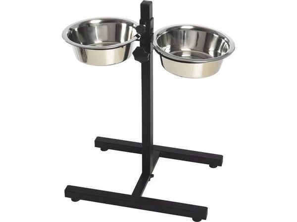 Sourcing DOUBL BOWL MET ADJUST STAND HOPPY 2x1,8L