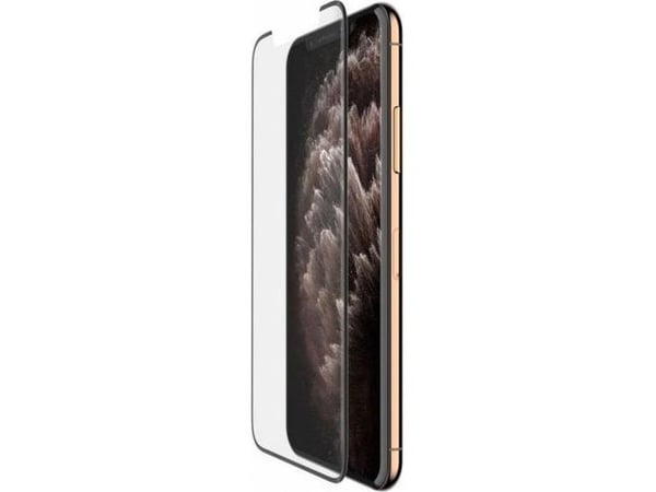 Belkin InvisiGlass - Skjermbeskyttelse for mobiltelefon - rammefarge svart - for Apple iPhone 11 Pro Max, XS Max