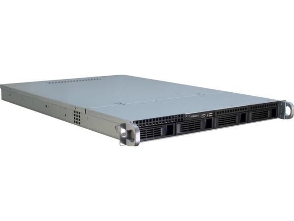 Inter-Tech IPC 1U-1404 - Rackmonterbar 1U - SSI EEB - SATA/SAS - hot-swap - ingen strømforsyning (EPS2U) - USB