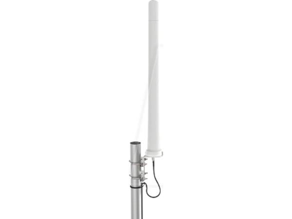 Poynting A-OMNI-0292-V2, 8 dBi, 0.698-0.690; 1.710-2.170; 2.3-2.7 GHz, Ympyräsäteilyantenni, N-tyyppi, Naaras, Valkoinen