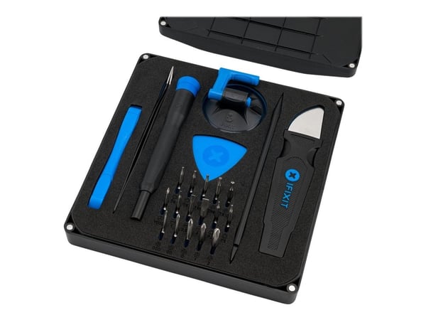 iFixit EU145348-5, Avaustyökalu, Matkapuhelin/älypuhelin, Avauspiikki, Ruuvimeisseli, Metallilasta, Atulat, Polymeeri, Musta, Sininen, Tasainen, Vi...