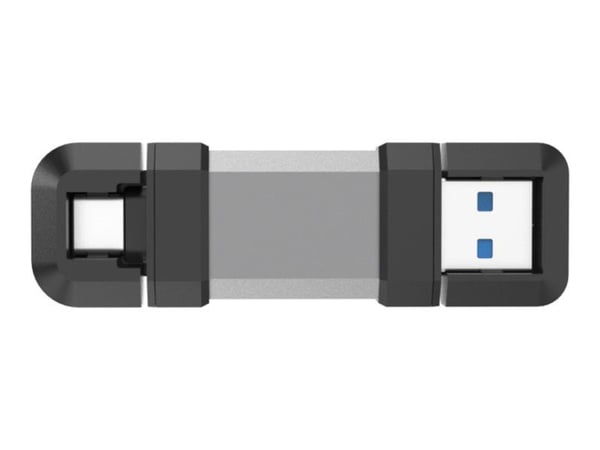 SILICON POWER Mobile C51 - USB flash-enhet - 128 GB - USB 3.0/USB typ C - silver