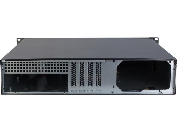 Inter-Tech IPC 2U-2098-SK - Rackmonterbar 2U - micro ATX - ingen strømforsyning (ATX) - USB