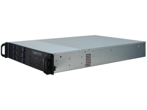 Inter-Tech IPC 2U-2406 - Rackmonterbar 2U - SSI EEB - SATA - hot-swap - ingen strømforsyning - USB