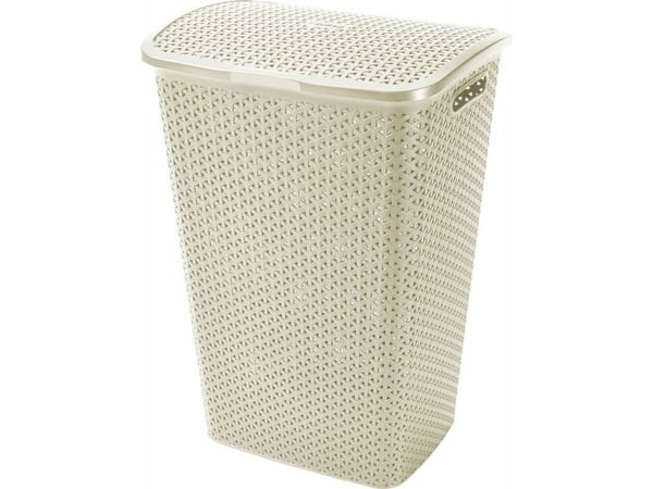 Curver My Style 55L Creme pyykkikori (216582 )