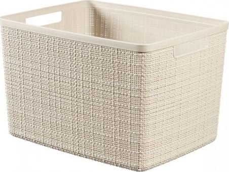 Curver-kurv Jute L kremfarget stilfull Curver