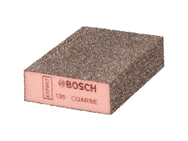 Bosch 2 608 901 678, Slipesvamp, Grovkorn, Etterbehandling, Malingsfjerning, Maling, Stein, Tre, Rød, 96 mm