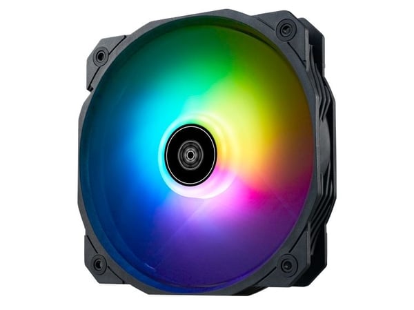 Silverstone Shark Force 160 ARGB, Fan, 1600 RPM, Svart, Vit