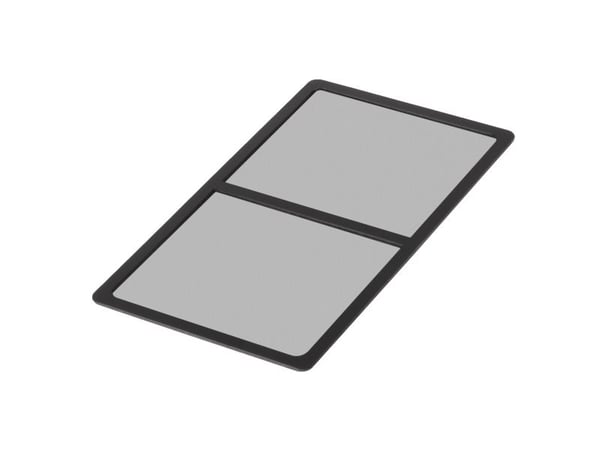 Silverstone FF145, Viftefilter, Nylon, Polyvinylklorid (PVC), Sort, 300 mm, 3,2 mm, 180 mm