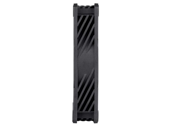 Silverstone Shark Force 120 ARGB, Fan, 2500 RPM, Svart, Vit