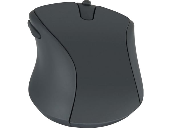 SPEEDLINK AXON - Mus - ergonomisk - høyrehendt - optisk - 5 knapper - trådløs - 2.4 GHz - USB trådløs mottaker - svart - hengeboks