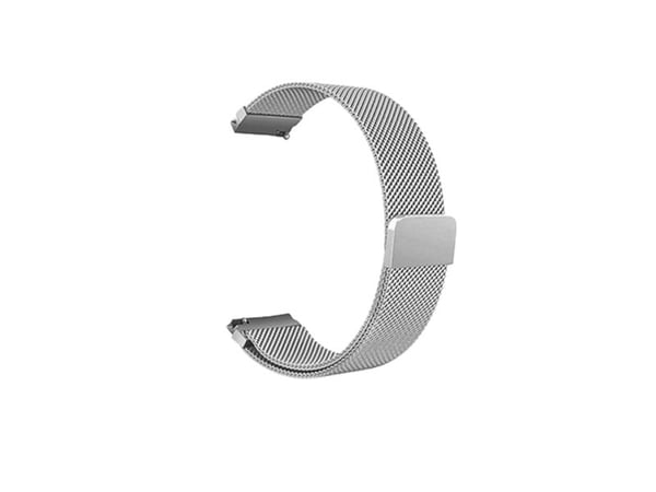 Wave stålarmband 22mm, för smarta klockor och sportklockor, silver
