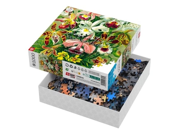 Good Loot Good Loot Puzzle: Imagination - Ernst Haeckel - Orchid (1000 biter)