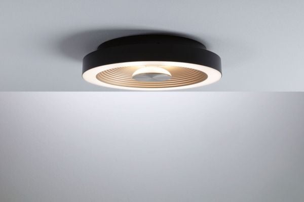 Paulmann PLM 71178, LED, 3000 K, 2120 lm, IP44, Svart, Gull