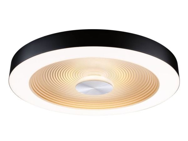 Paulmann PLM 71180, LED, 3000 K, 2900 lm, IP44, Svart, Gull