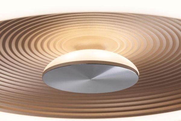 Paulmann PLM 71180, LED, 3000 K, 2900 lm, IP44, Svart, Gull