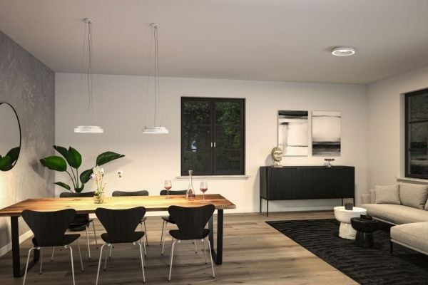 Paulmann PLM 71181, Flexibelt fäste, Silver, Vit, Metall, Universal, inomhus, IP20
