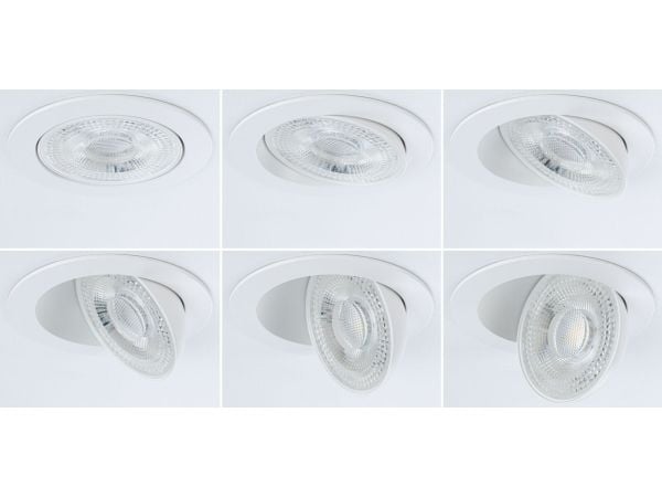 Paulmann PLM 92253, LED, 2700 K, 700 lm, IP20, Hvit