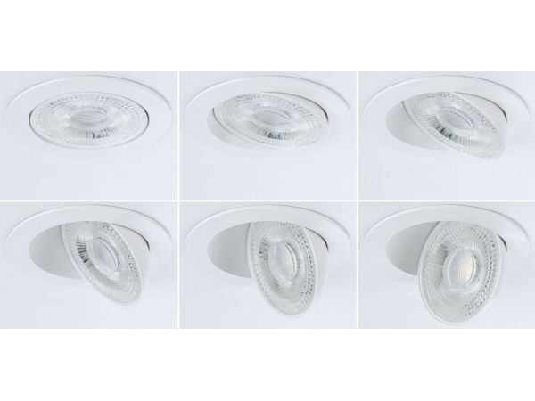 Paulmann PLM 92254, LED, 2700 K, 750 lm, IP20, Hvit