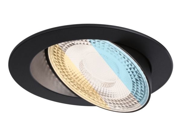 Paulmann 92257 Aumus LED uppoasennusvalaisin LED (RGB) 5 W Musta
