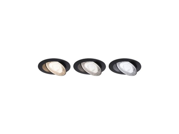 Paulmann 92257 Aumus LED uppoasennusvalaisin LED (RGB) 5 W Musta