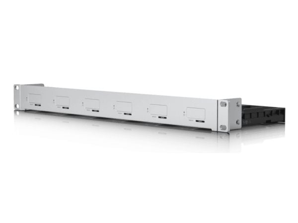 Ubiquiti UACC-AI-Port-RM, Kehikon hylly, Polykarbonaatti (PC), Terästä, musta, Harmaa, 1 kpl, 650 g