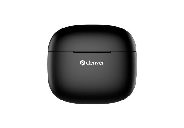 DENVER TWE-48B - True wireless-hörlurar med mikrofon - inuti örat - Bluetooth - svart