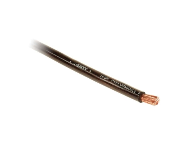 ACV Strømkabel 10mm2 sort, 100m