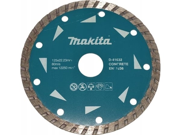 Makita MAKITA DIAMOND TARGET 125x22.23mm TURBO (DRY) BETONI