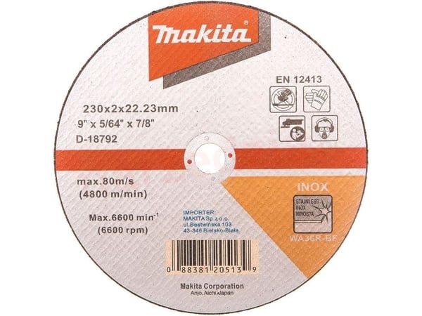 Makita D-18792, 1 styck