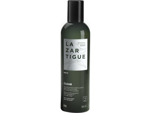Lazartigue Clear, vegansk, sjampo mot flass, 250 ml, unisex