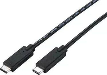 C-Tech USB-kabel C-TECH USB 3.2-kabel, Type-C (CM/CM), PD 100W, 20Gbps, 1m, svart
