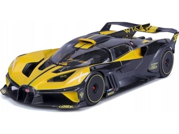 BBURAGO Bugatti Bolide 1:18, Superbil, Montert på forhånd, 1:18, Bugatti Bolide, Alle kjønn, Metall, Plast