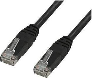 X-Shield - Koppeledning - RJ-45 (hann) til RJ-45 (hann) - 10 m - UTP - CAT 6 - halogenfri, formet - svart