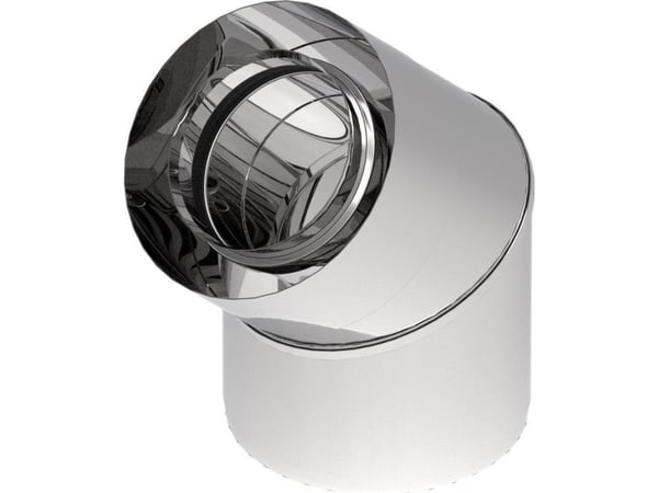 SpiroFlex 60/100 turbo knä dubbelvägg (n) 45 st.