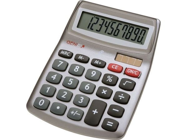 GENIE 540 - Utskriftsberäknare - LCD