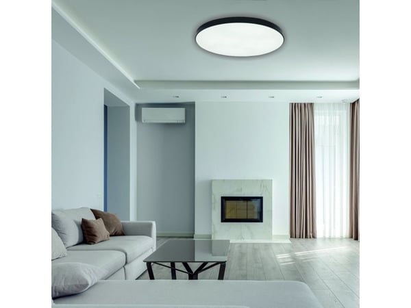Taklys TOPE Tak sort LED-lys "BOSTON" 2x60W