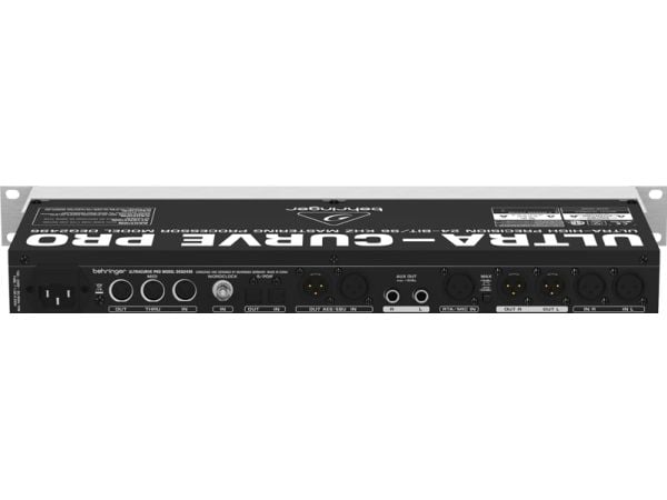 Behringer ULTRACURVE PRO DEQ2496, Sort, 215 mm, 482,6 mm, 44,5 mm, 2,24 kg