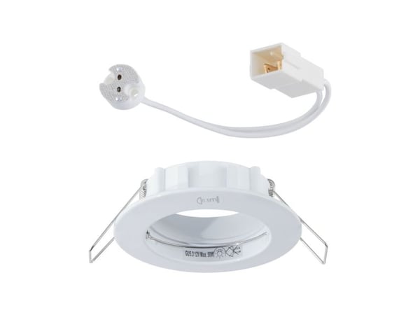 Paulmann 179.43, Indbygget lysplade, GU5.3, 1 pære(r ), LED, 12 V, Hvid