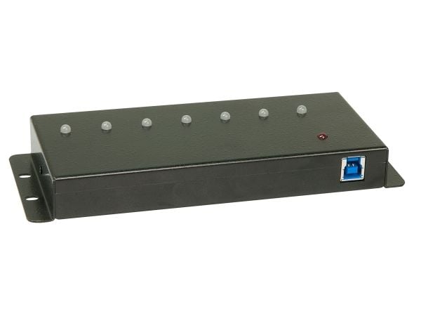 Lindy 43128, USB 3.2 Gen 1 (3.1 Gen 1) Type-A, 5000 Mbit/s, Musta, 0,8 m, 185 mm, 75 mm