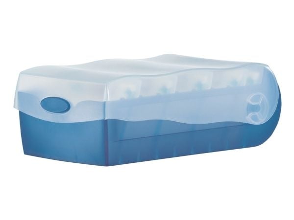 HAN 997-643, Plast, Polypropylen (PP), Blå, Translucent, 121 mm, 246 mm, 85 mm