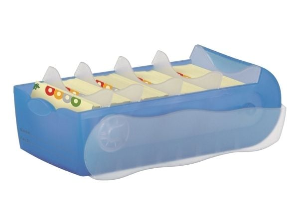 HAN 997-643, Plast, Polypropylen (PP), Blå, Translucent, 121 mm, 246 mm, 85 mm