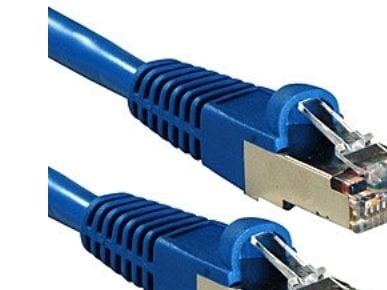Lindy 47153, 10 m, Cat6a, S/FTP (S-STP), RJ-45, RJ-45, Blå