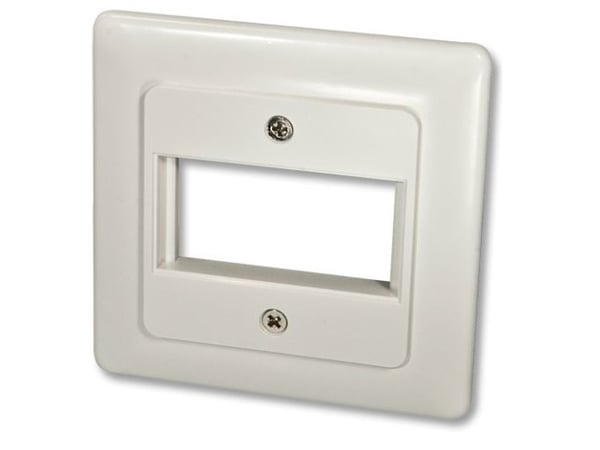 Lindy Wall box DE, Valkoinen, Muovi, 50 mm, 50 mm