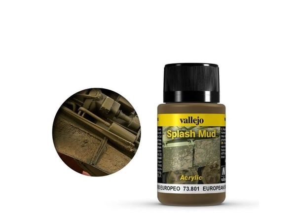 Vallejo 73.801, 40 ml, Brun, Flaska Vallejo 73.801, 40 ml, Brun, Flaska