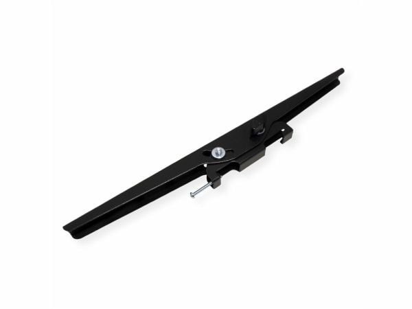 VALUE 17.99.1219, 139,7 cm (55"), 200 x 200 mm, 400 x 400 mm, -12 - 12°, Metall, Sort
