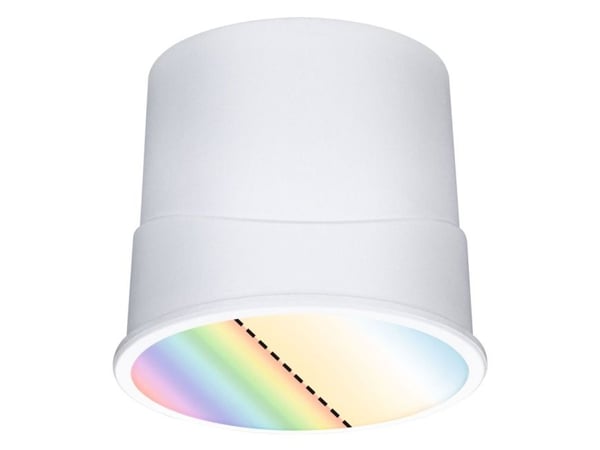 Paulmann Base, Innsunket spotlight, 1 ampuller, LED, 4,9 W, 3000 K, Hvit