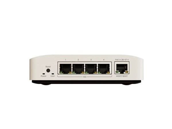 MikroTik CRS304-4XG-IN - Switch - 4 x 1/2.5/5/10GBase-T + 1 x 10/100/1000 (PoE) - stasjonær - PoE