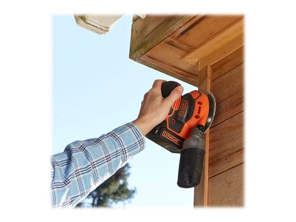 Black & Decker BDCROS18N-XJ, Epäkeskohiomakone, Musta, Oranssi, 12000 RPM, 1,3 mm, 82,5 dB, 71,5 dB