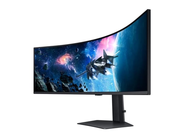 Samsung Odyssey G9 S49CG954EU - G95C Series - LED-skjerm - gaming - kurvet - 49" - 5120 x 1440 Dual Quad HD @ 240 Hz - VA - 450 cd/m² - 2500:1 - Di...